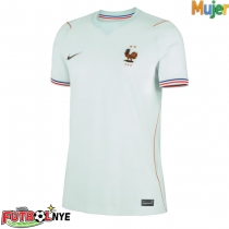 Camiseta Francia Visitante Equipación para mujer Mundial 2026 manga corta